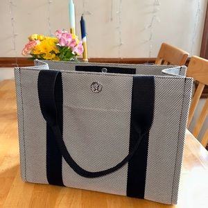 Lululemon Two-Tone Canvas Bag